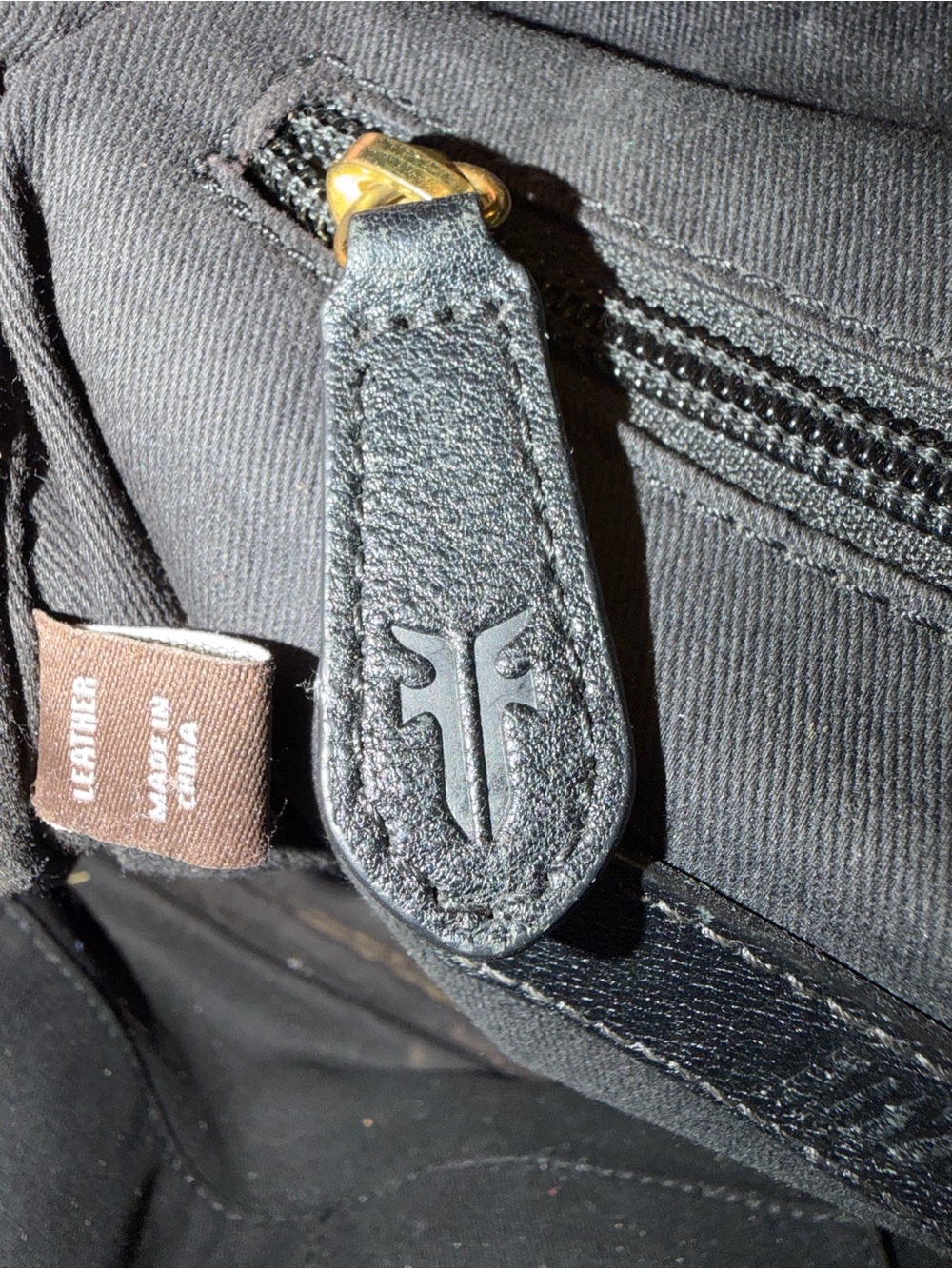 Frye Black Pebbled Leather Mini Backpack - Picture 8 of 11